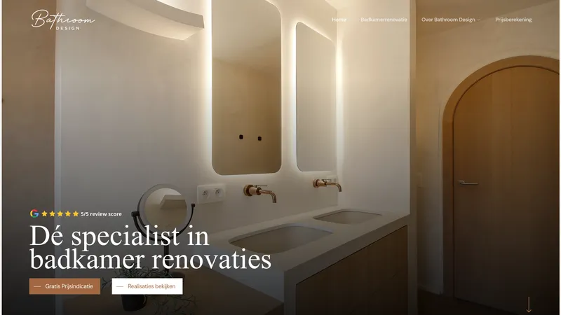 Website van Bathroom Design