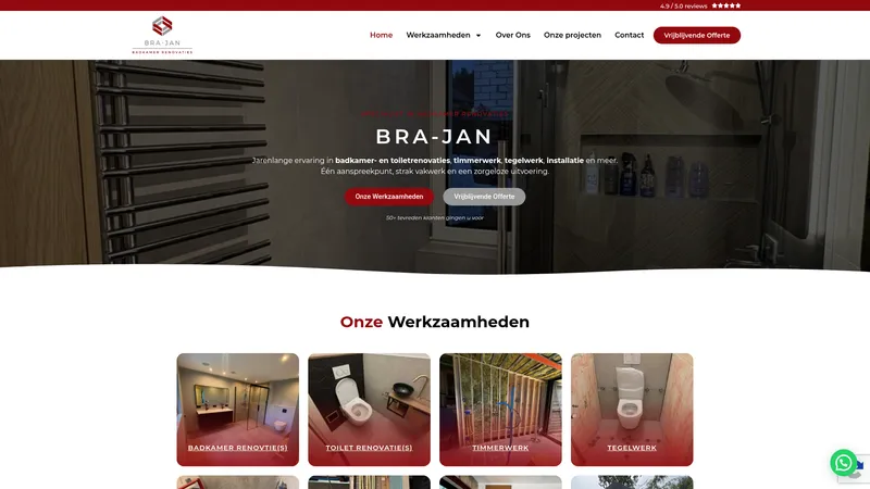 Website van BRA-JAN