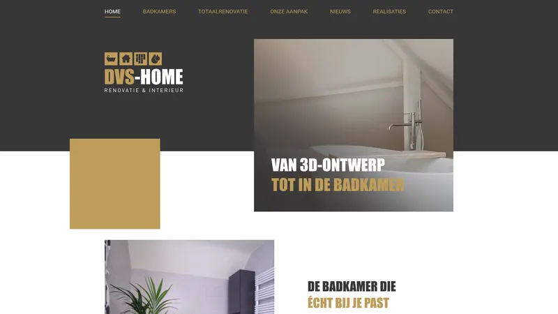 Website van DVS-home