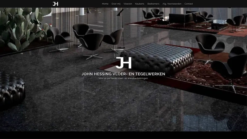 Website van J Hessing Tegelwerken