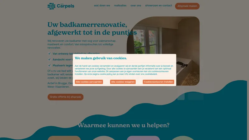 Website van Johan Carpels BV