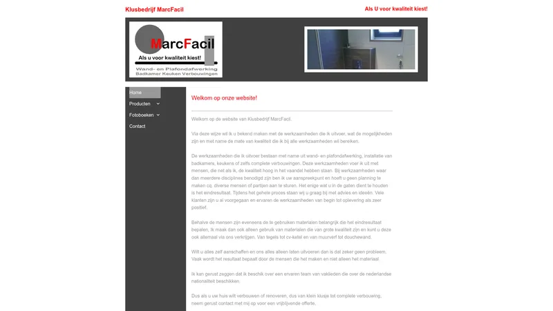 Website van MarcFacil
