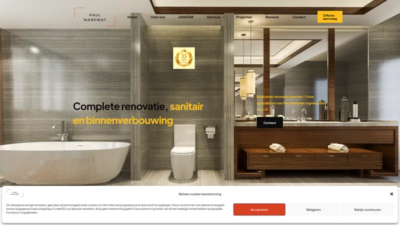 Website van Paul Markwat