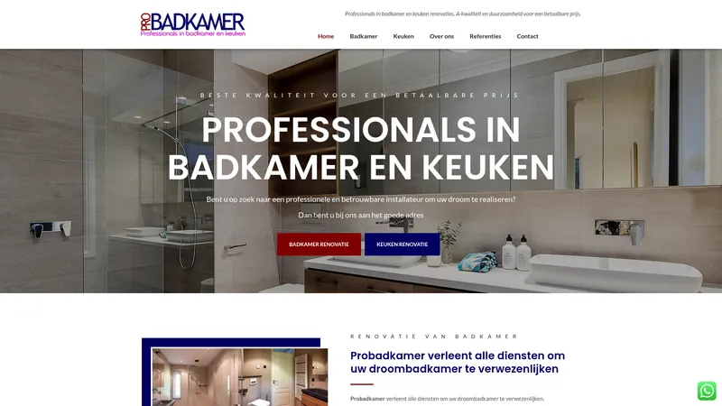 Website van Probadkamer