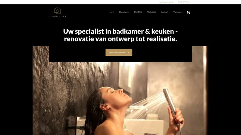 Website van sanihuys